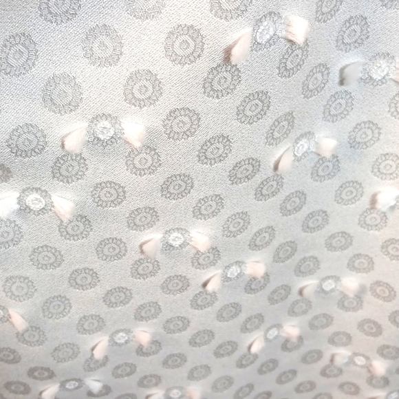 Rachel Comey OFF WHITE Women's Lashes Crepe L/S Rite Top size 4/small - Picture 8 of 14